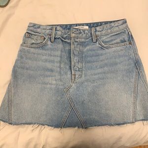 Grlfrnd denim skirt